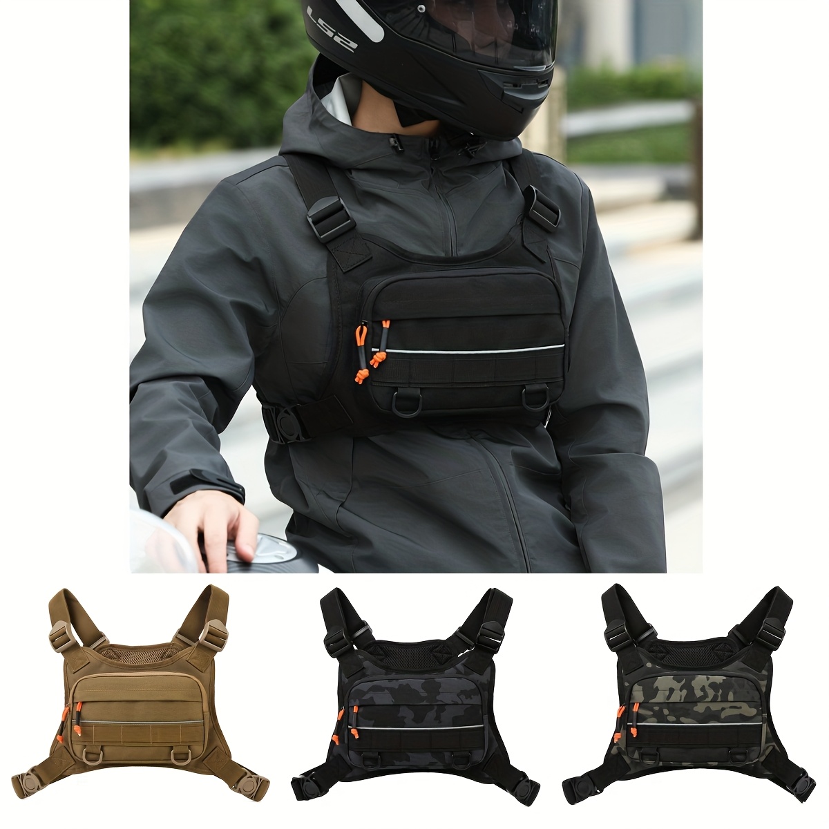 Outdoor Adventure With No Backpack - Sac de poitrine extérieur pour homme