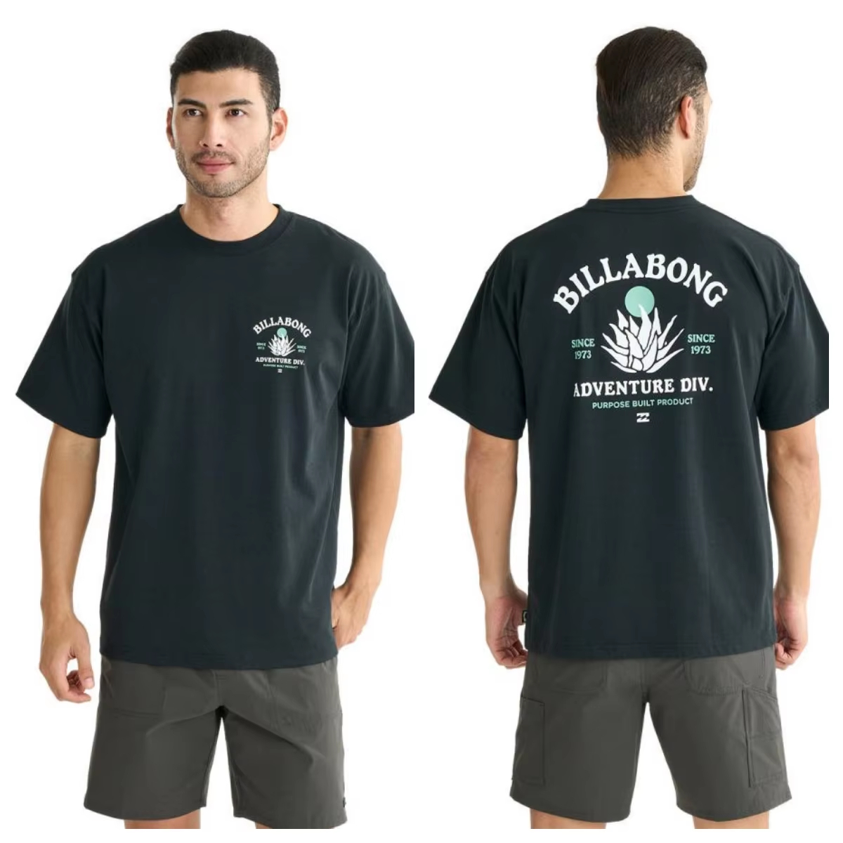Outdoor Adventure Brands - T-shirt en coton avec motif graphique
