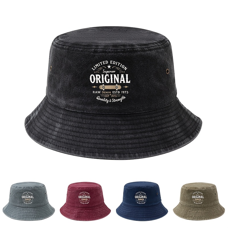 Outdoor Adventure Brands - Chapeau Bob Unisexe Tendance avec Lettres