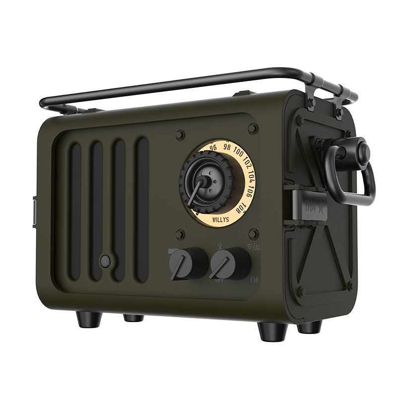 Outdoor Adventure Outlet - Enceinte Bluetooth d'extérieur avec basses, sortie