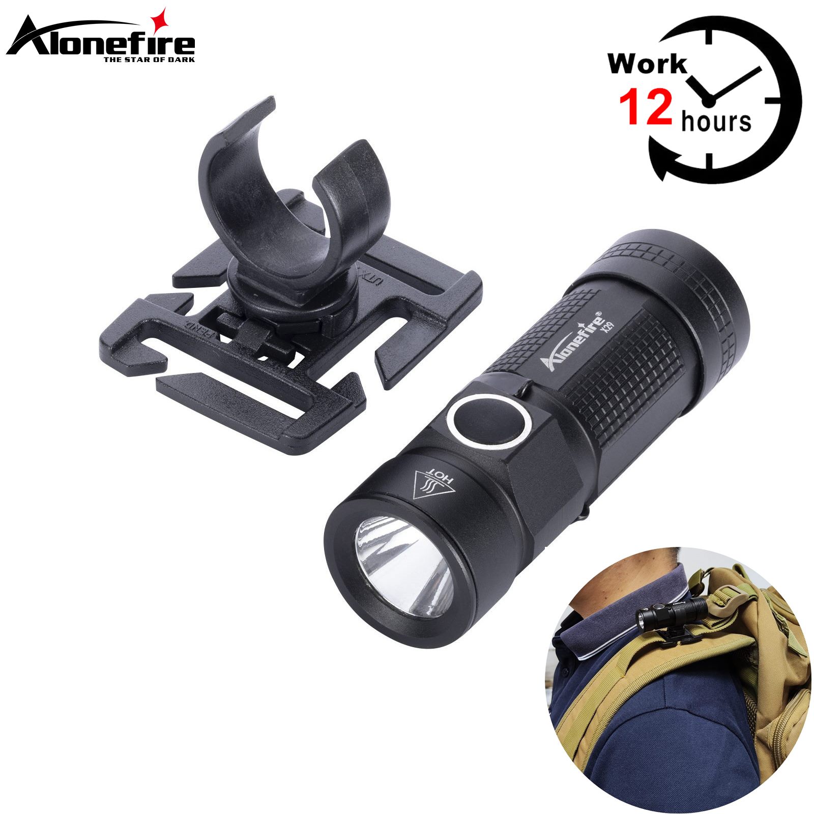 Outdoor Adventure With No Backpack - 360 pivotant U anneau Clip 12