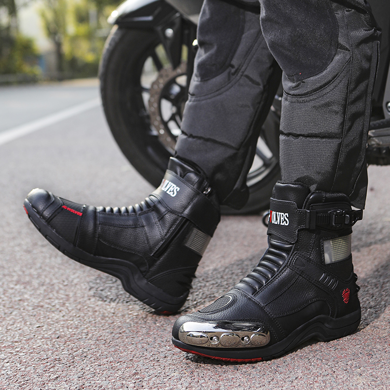 Outdoor Adventure Brands - Bottes de moto résistantes à l'usure,