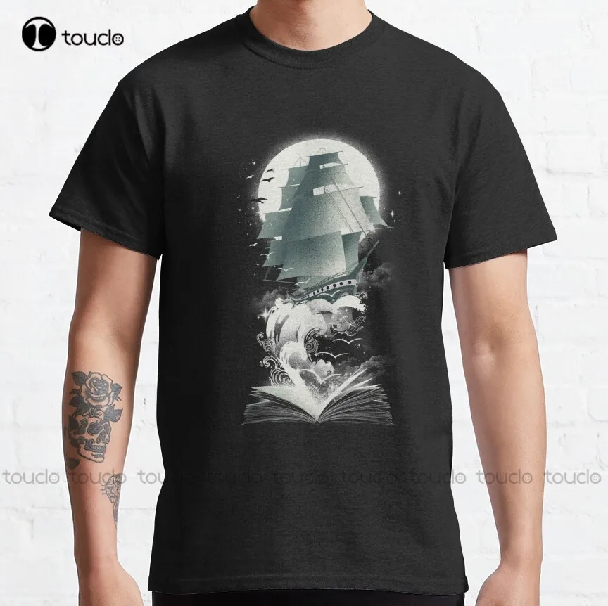 Outdoor Adventure Books - Livre des aventures T-Shirt classique voiles