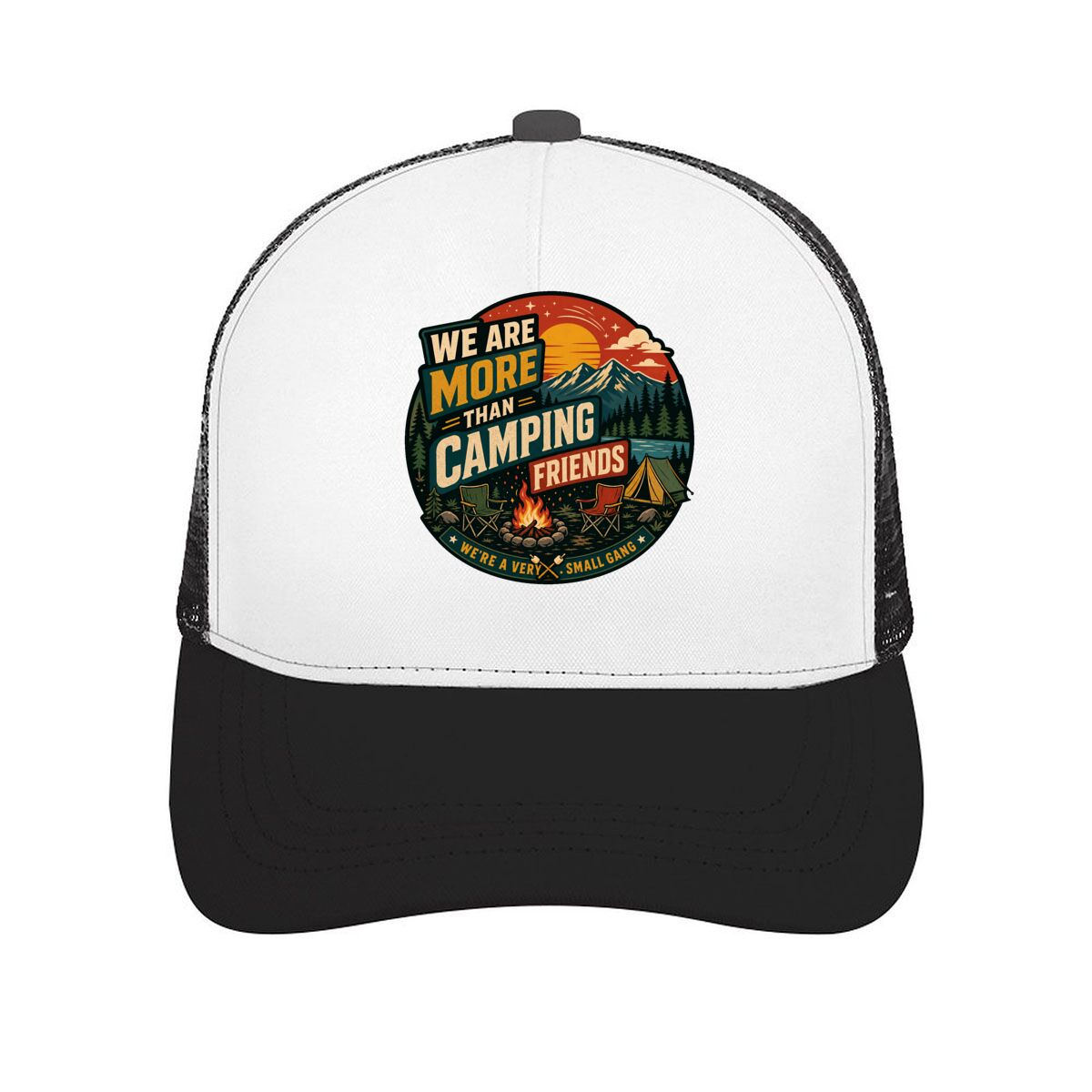 Outdoor Adventure Friends - Casquette de baseball rétro en maille