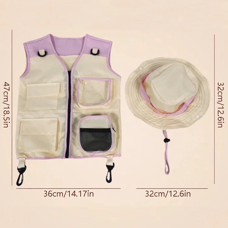 Ensemble Gilet et Chapeau d'ex - Outdoor Adventure Kids Party avis et prix