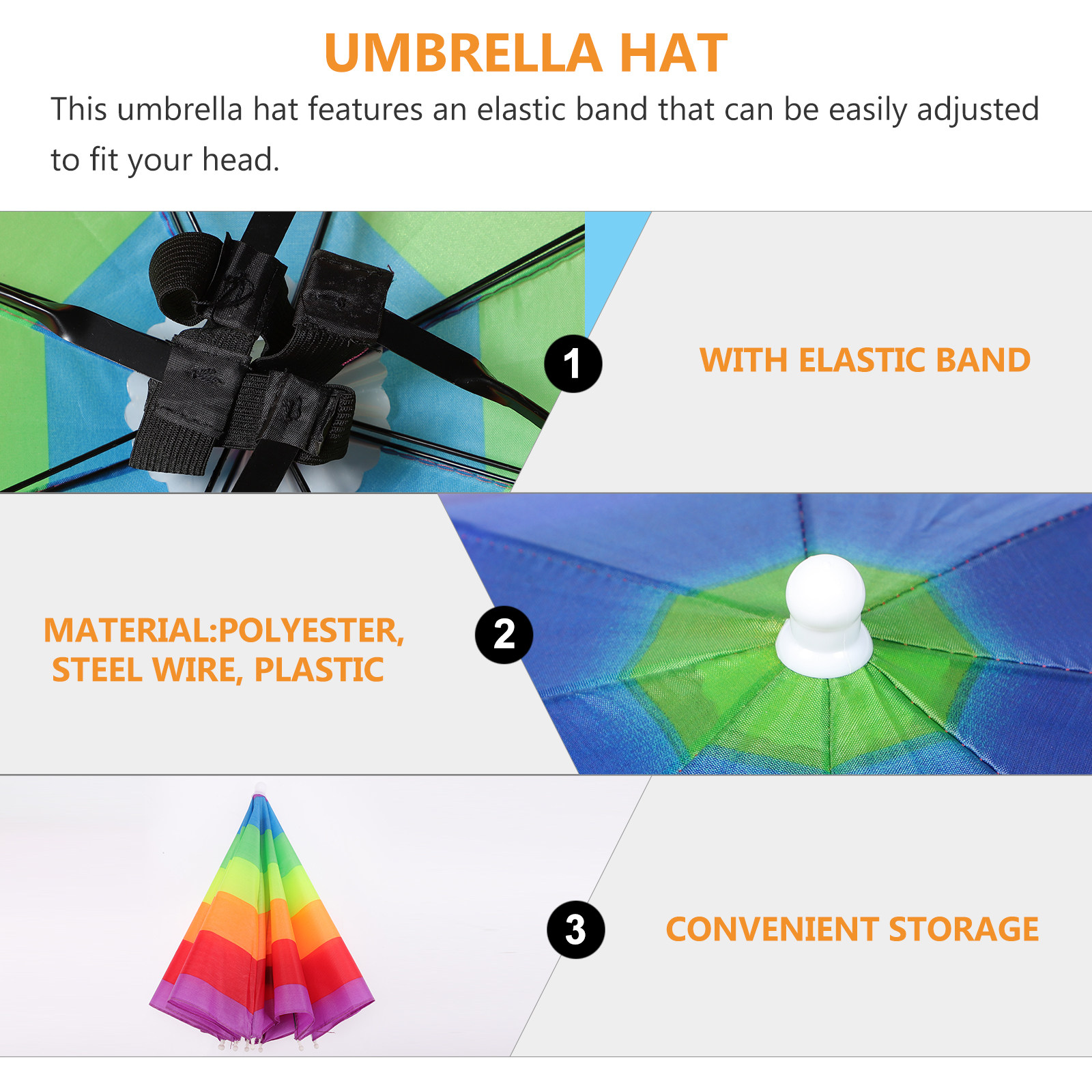 Lot de 3 chapeaux parapluie av - Outdoor Adventure Golf avis et prix