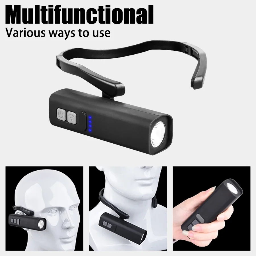 Lampe frontale à Clip d'oreill - Headlamp Waterproof Rechargeable avis et prix