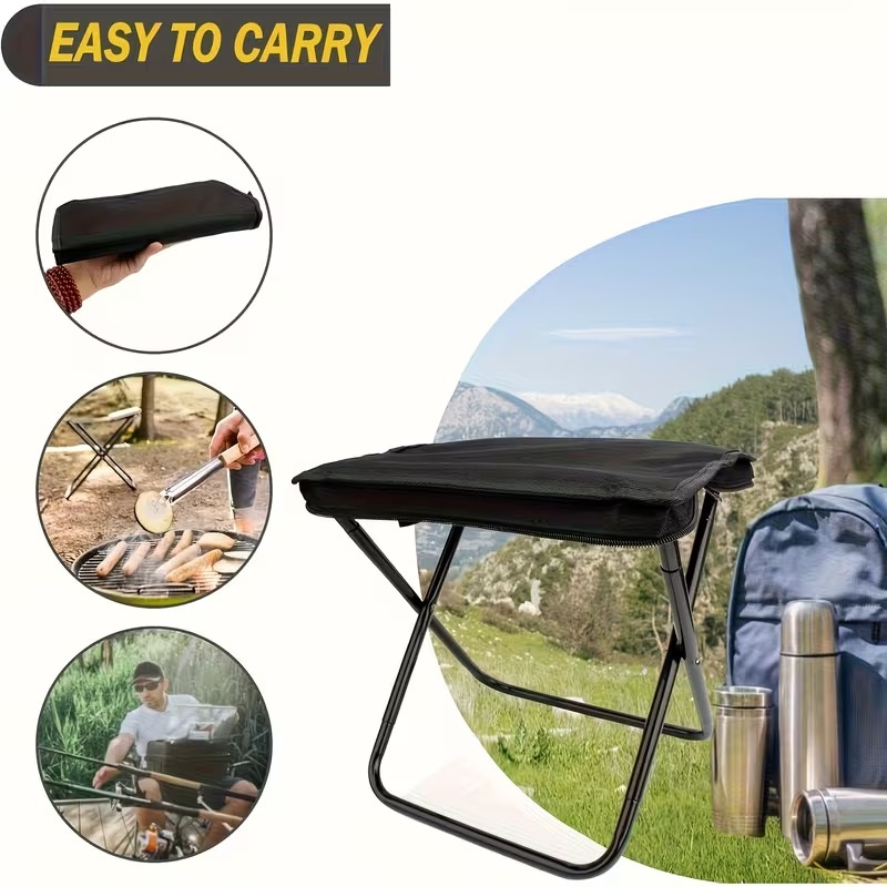 Tabouret pliable portable pour - Outdoor Adventure With No Backpack avis et prix