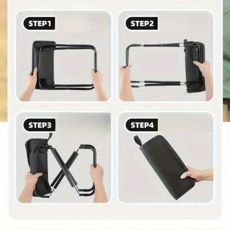 Tabouret pliable portable pour - Outdoor Adventure With No Backpack avis et prix