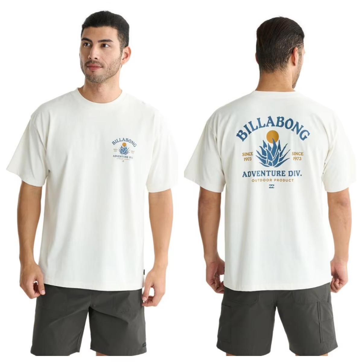 T-shirt en coton avec motif gr - Outdoor Adventure Brands avis et prix