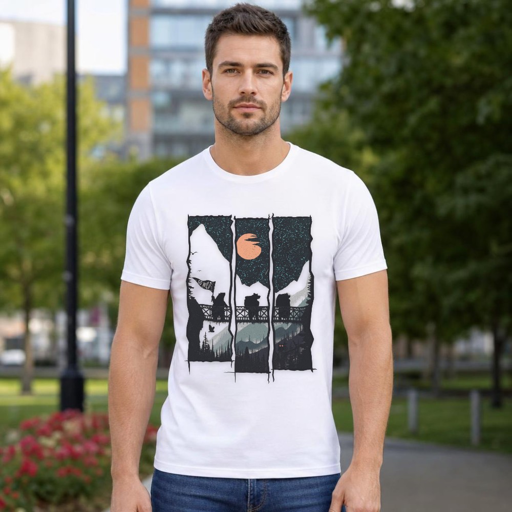 T-shirt graphique pour homme,  - Outdoor Adventure Holidays avis et prix