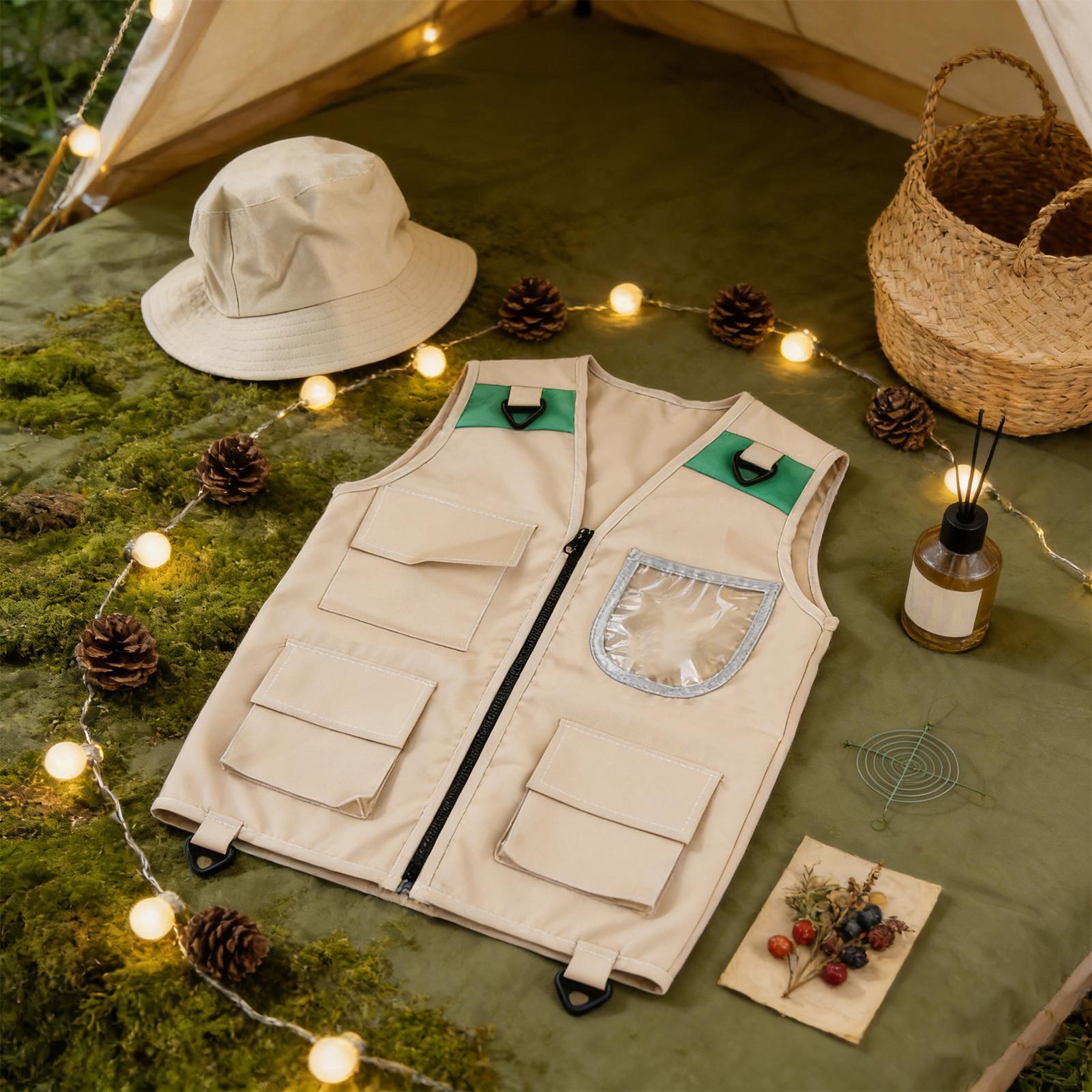 Ensemble Gilet et Chapeau pour - Outdoor Adventure Kids Party avis et prix