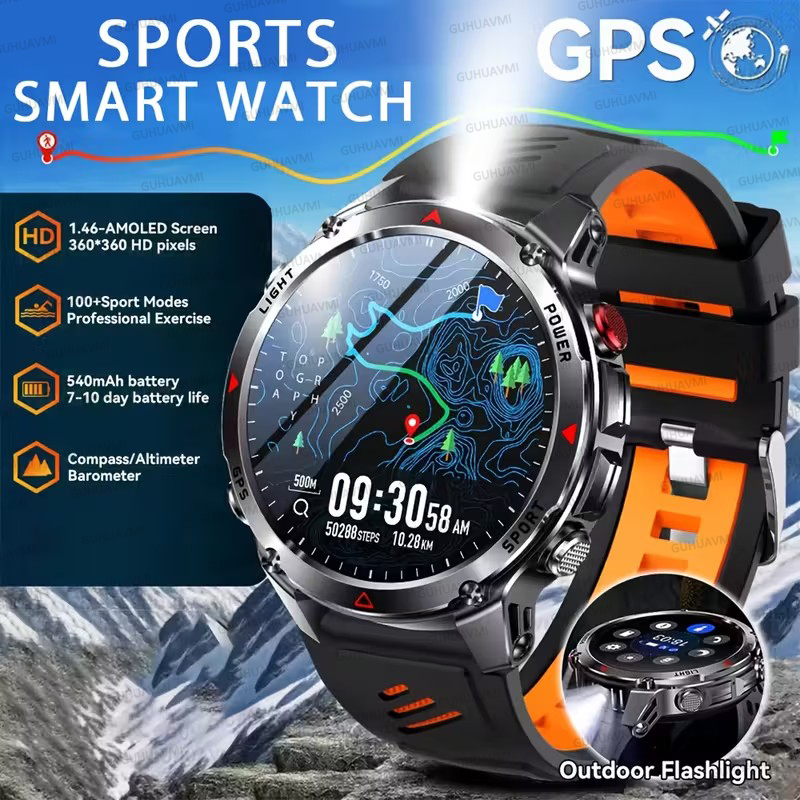 Nouvelle Montre Connectée GPS  - Outdoor Adventure World avis et prix