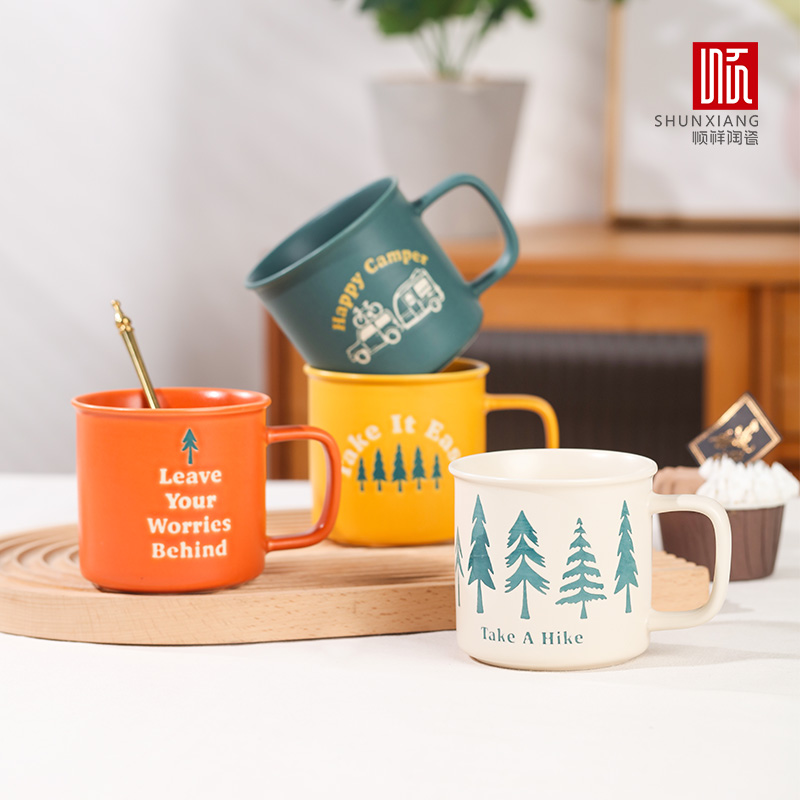 SHUNXIANG Tasse en céramique d - Outdoor Adventure Friends avis et prix