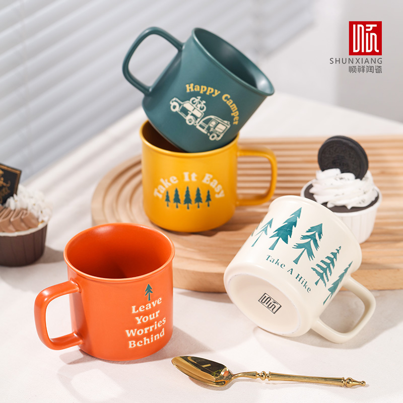 SHUNXIANG Tasse en céramique d - Outdoor Adventure Friends avis et prix