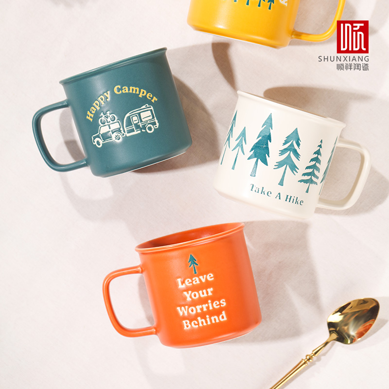 SHUNXIANG Tasse en céramique d - Outdoor Adventure Friends avis et prix