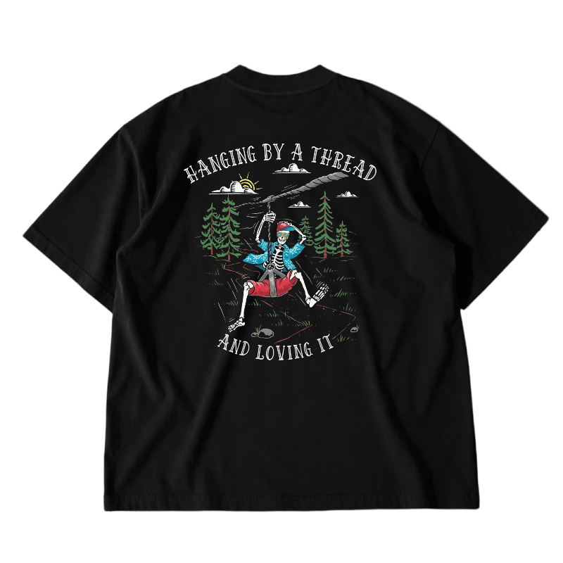 T-shirt graphique Salty Bones  - Outdoor Adventure Ziplines & Waterfall Puerto Vallarta avis et prix
