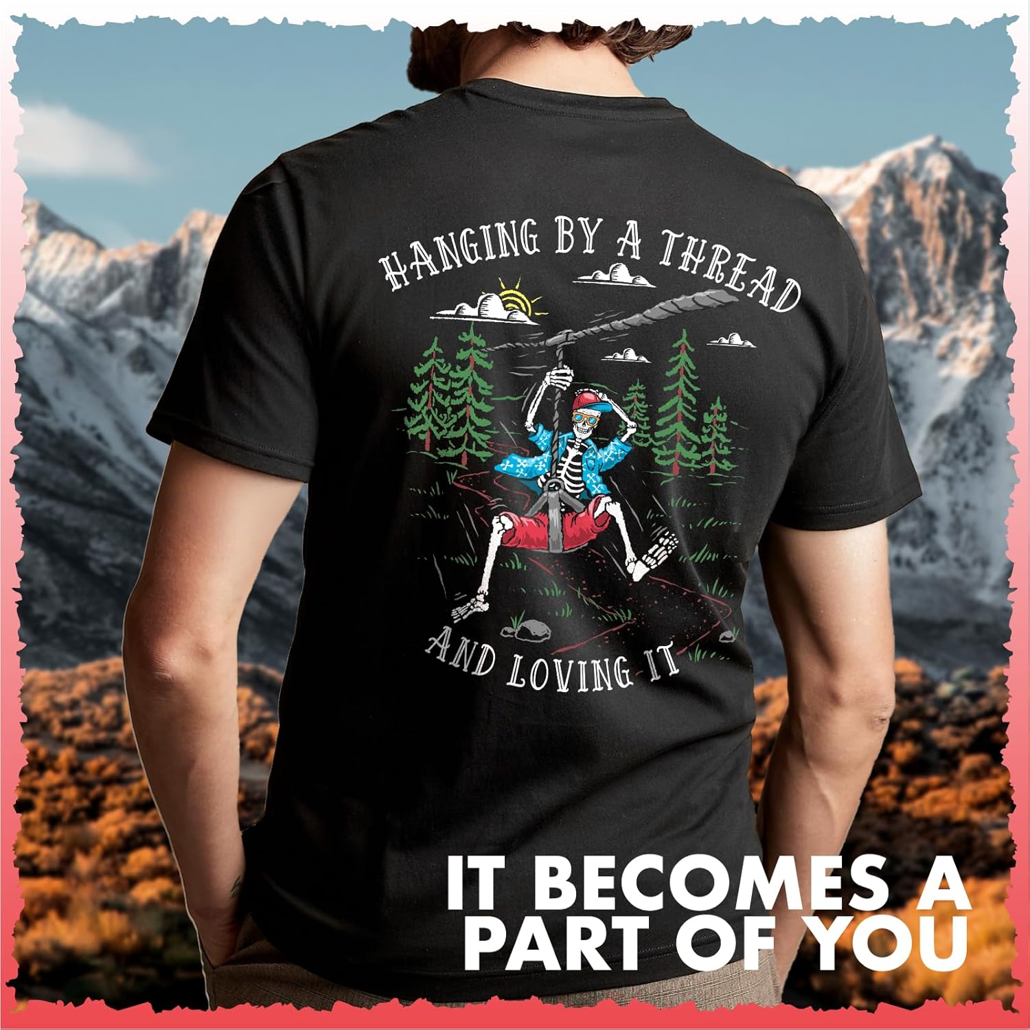 T-shirt graphique vintage pour - Outdoor Adventure Ziplines & Waterfall Puerto Vallarta avis et prix