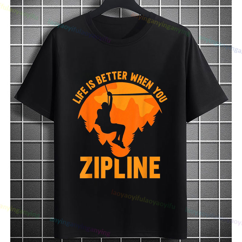 T-shirt graphique d'aventure d - Outdoor Adventure Ziplines & Waterfall Puerto Vallarta avis et prix