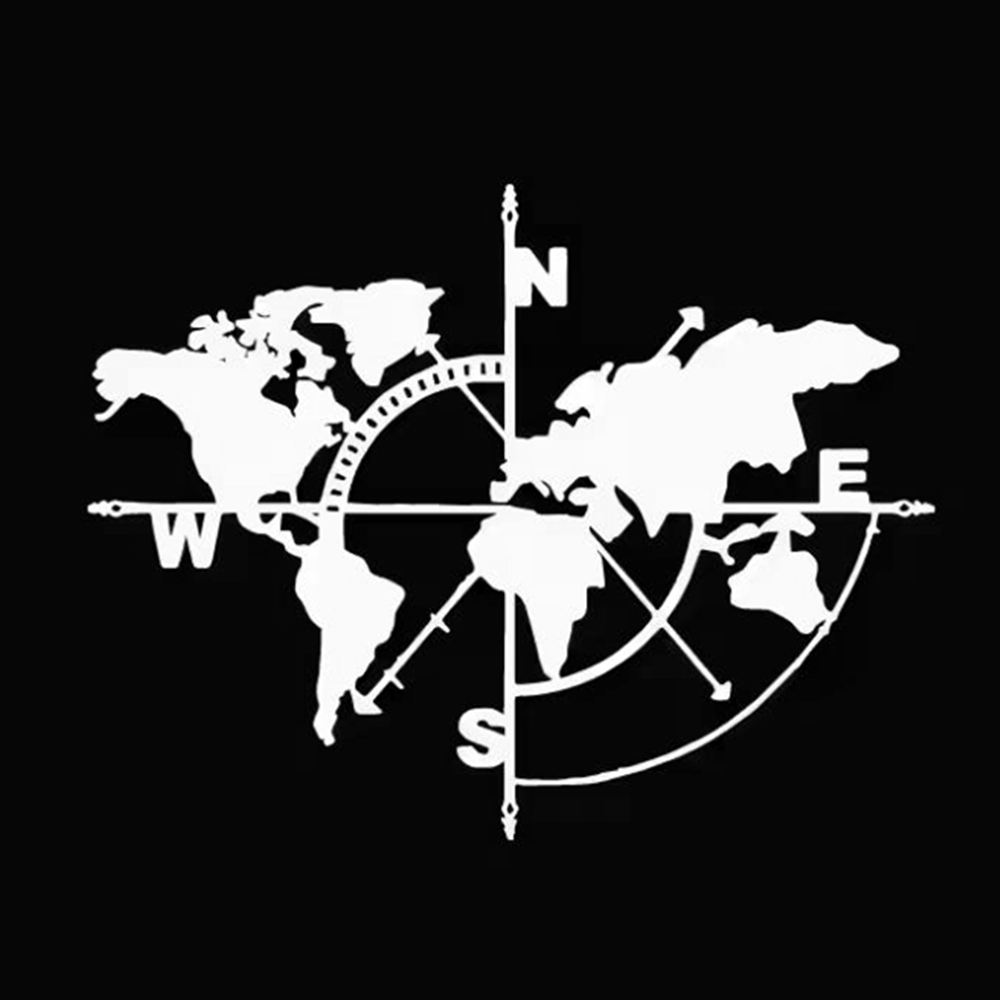 Autocollant en vinyle Carte du - Outdoor Adventure World avis et prix