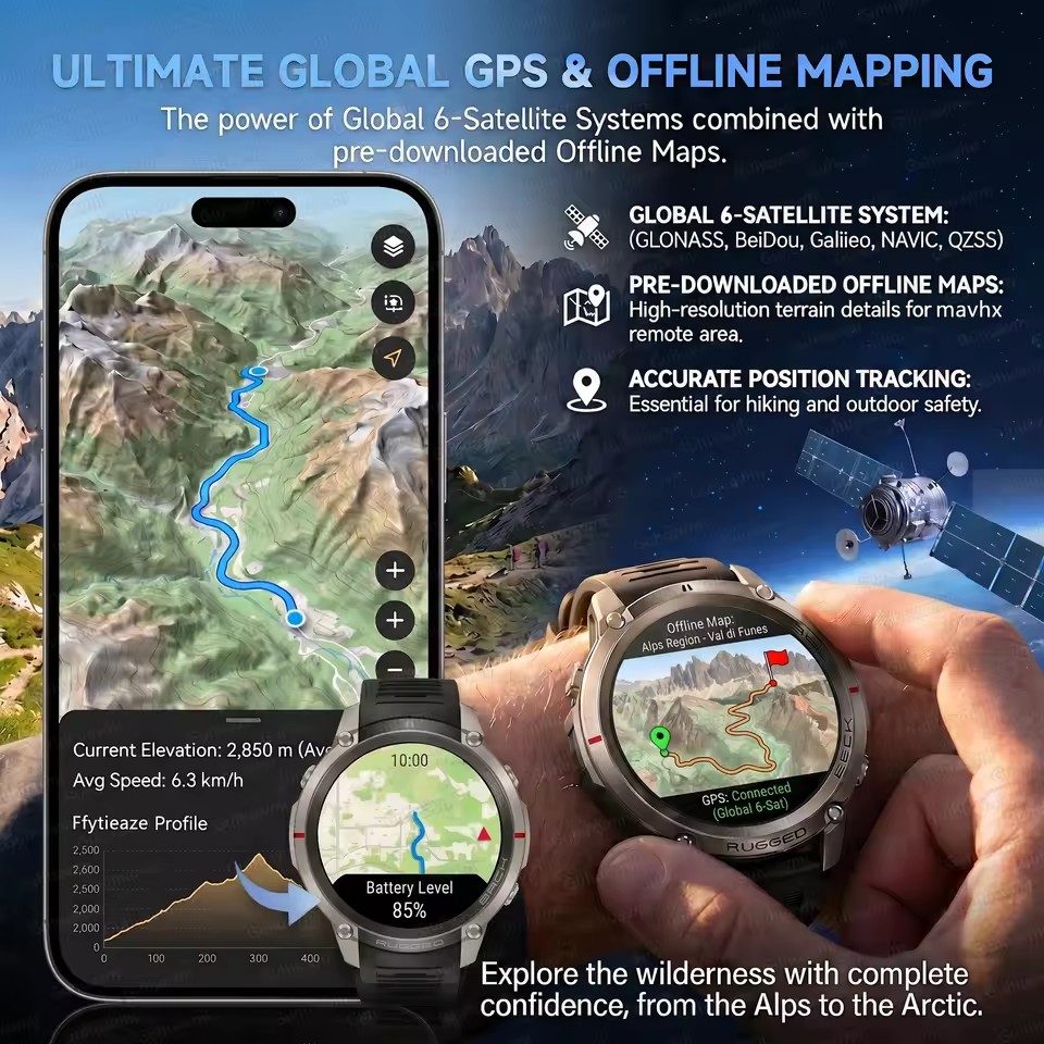 Nouvelle montre connectée d'av - Outdoor Adventure World avis et prix